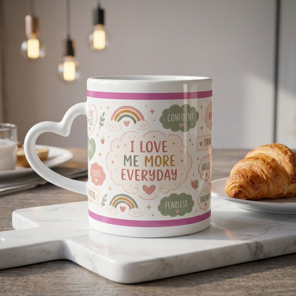 Self Love Heart Mug